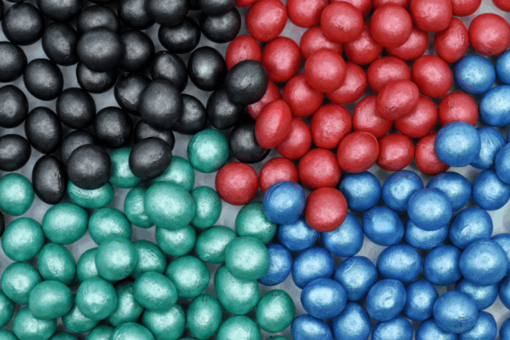 sementes tratadas para plantação de soja